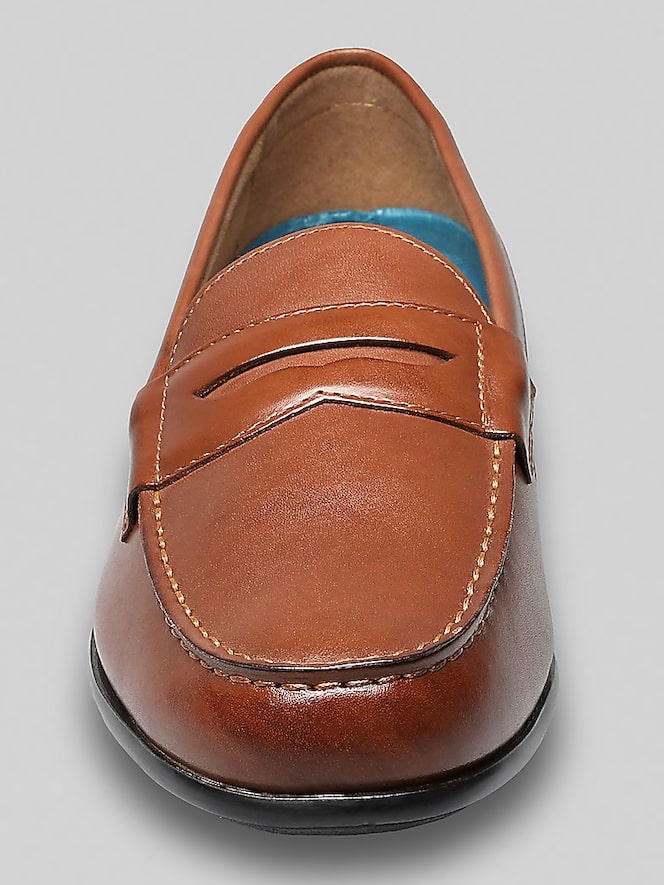 Nunn Bush Drexel Moc Toe Penny Loafers, Cognac - Image 6 of 6