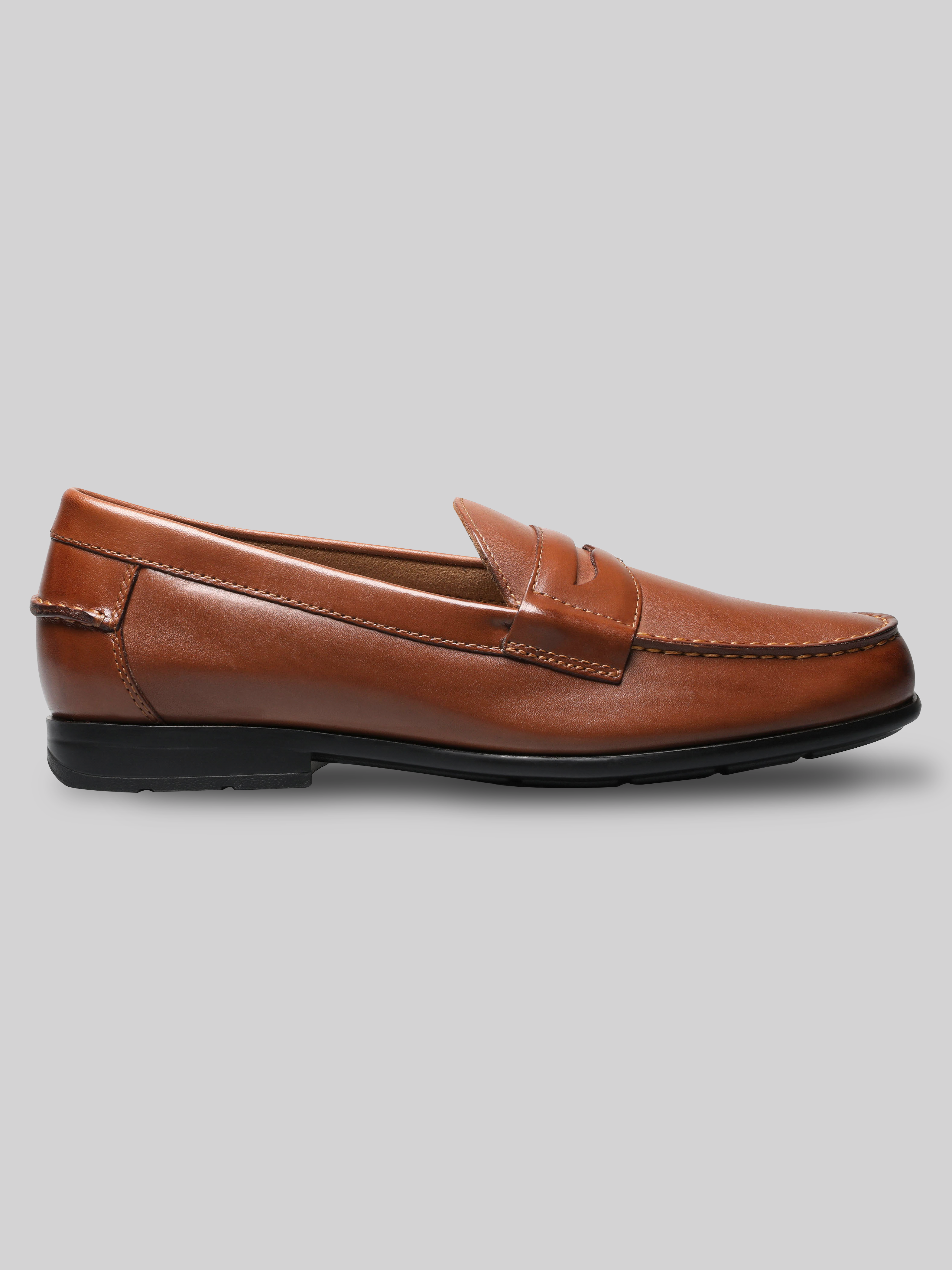 Nunn Bush Drexel Moc Toe Penny Loafers, Cognac - Tan | Loafers