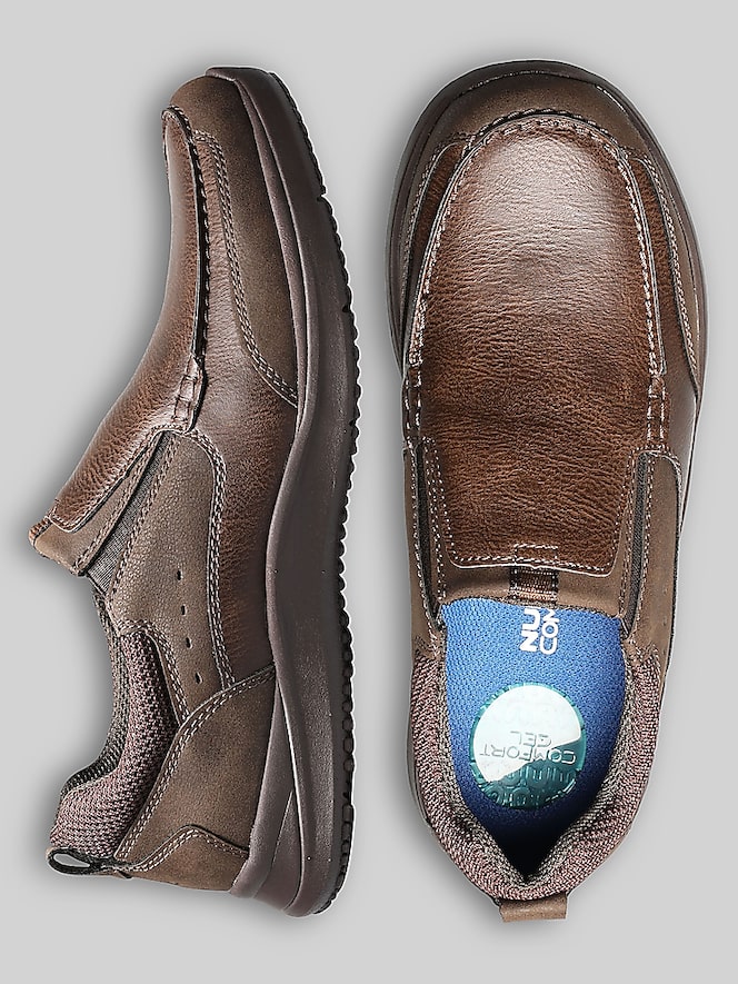 Nunn Bush Conway Moc Toe Slip-On Loafers