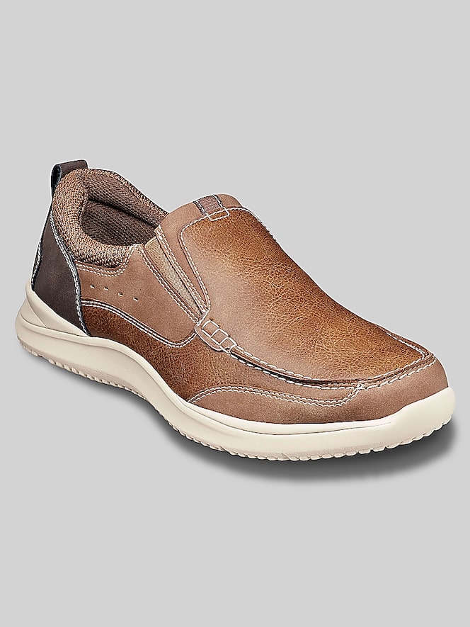 Nunn Bush Conway Moc Toe Slip-On Loafers