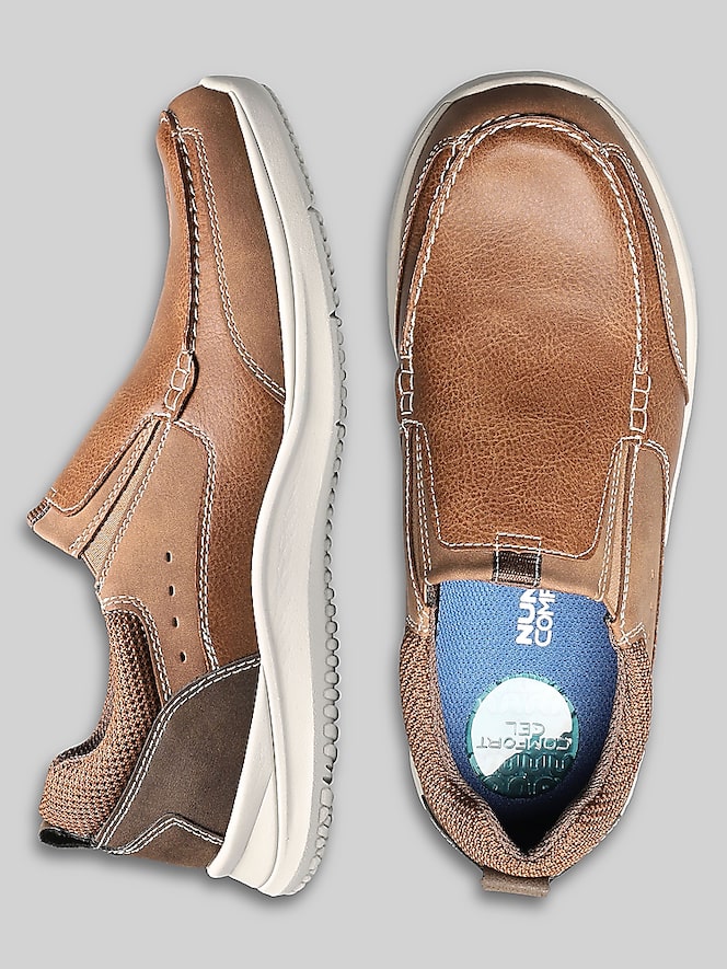 Nunn Bush Conway Moc Toe Slip-On Loafers