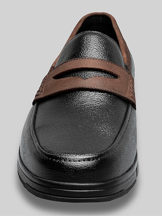 Nunn Bush Luca Leather Moc Toe Penny Loafers