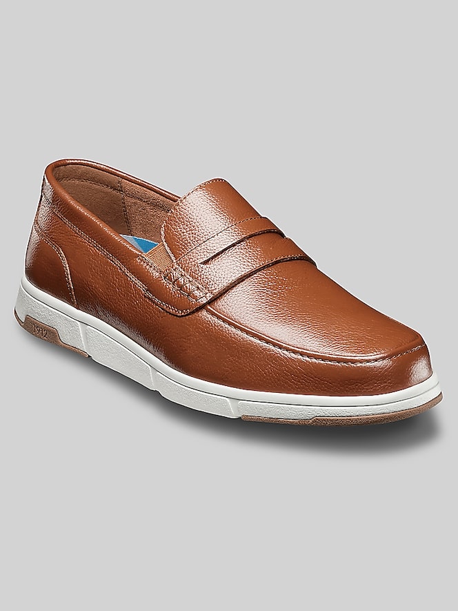 Nunn Bush Luca Leather Moc Toe Penny Loafers