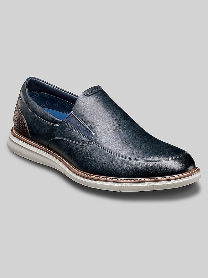 Nunn Bush Chase Casual Moc Toe Slip-On Shoes