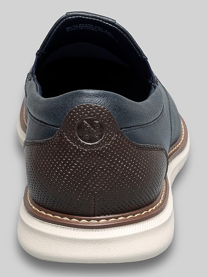 Nunn Bush Chase Casual Moc Toe Slip-On Shoes