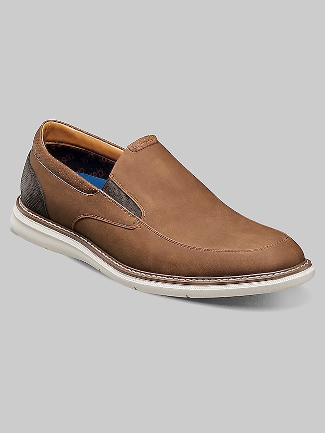 Nunn Bush Chase Casual Moc Toe Slip-On Shoes
