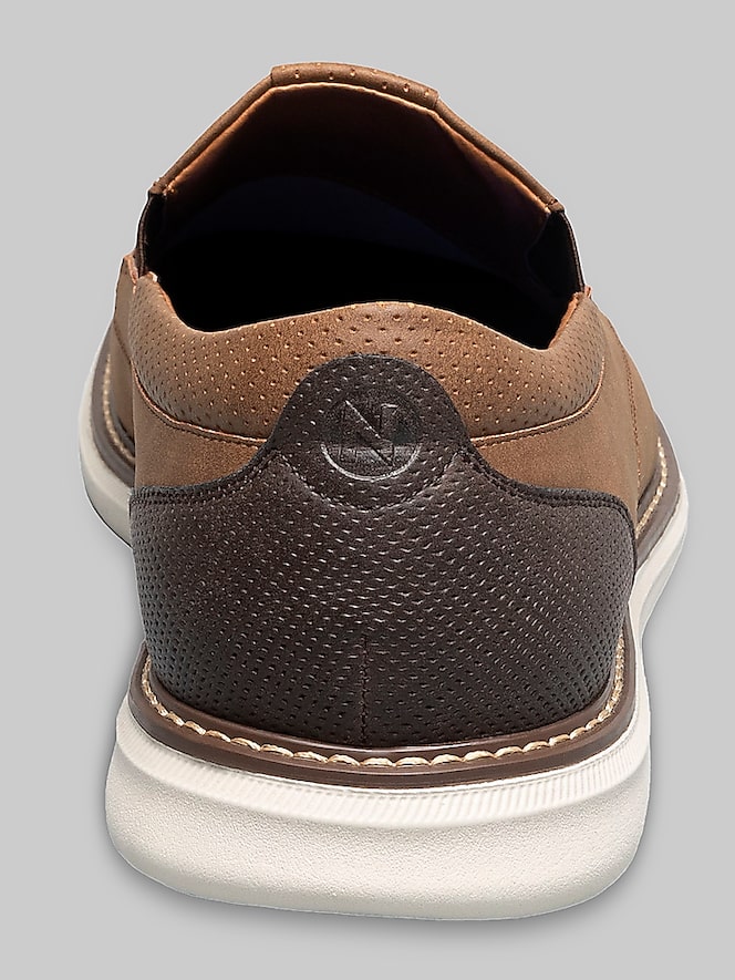 Nunn Bush Chase Casual Moc Toe Slip-On Shoes
