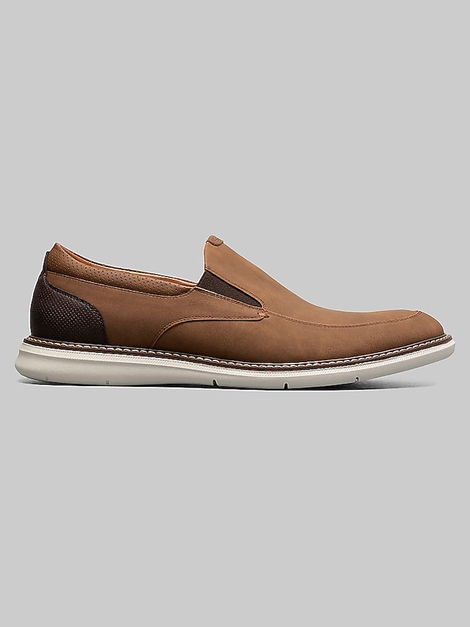 Nunn Bush Chase Casual Moc Toe Slip-On Shoes