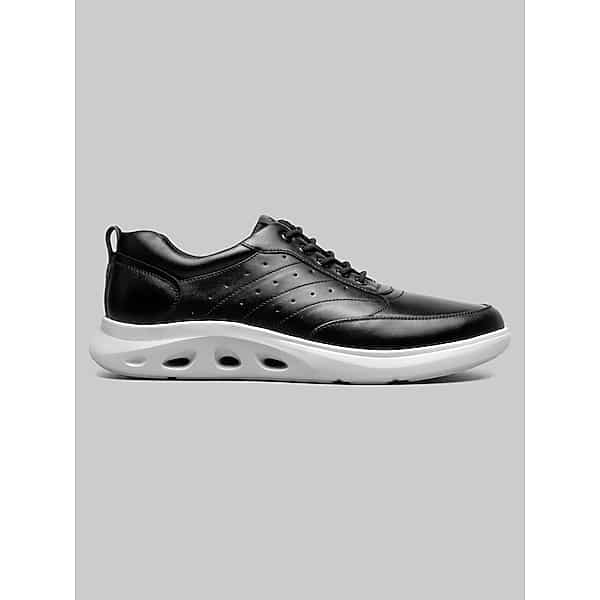 Nunn Bush Men's Ponte Moc Toe U-Balance Dress Sneakers Black Multi - Size: 9 D-Width