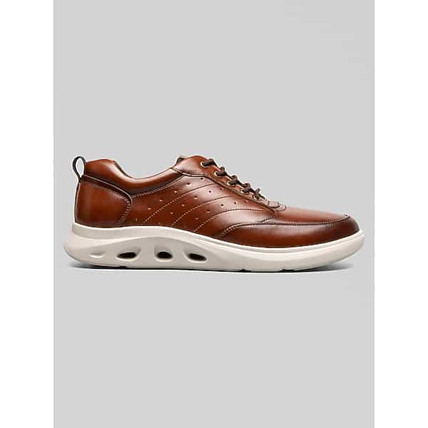 Nunn Bush Men's Ponte Moc Toe U-Balance Dress Sneakers Cognac - Size: 13 D-Width TMW430V30405