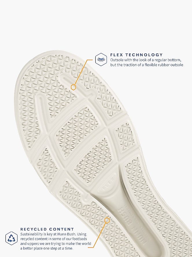 Nunn Bush Ponte Knit Moc Toe U-Balance Lace-Up Sneakers