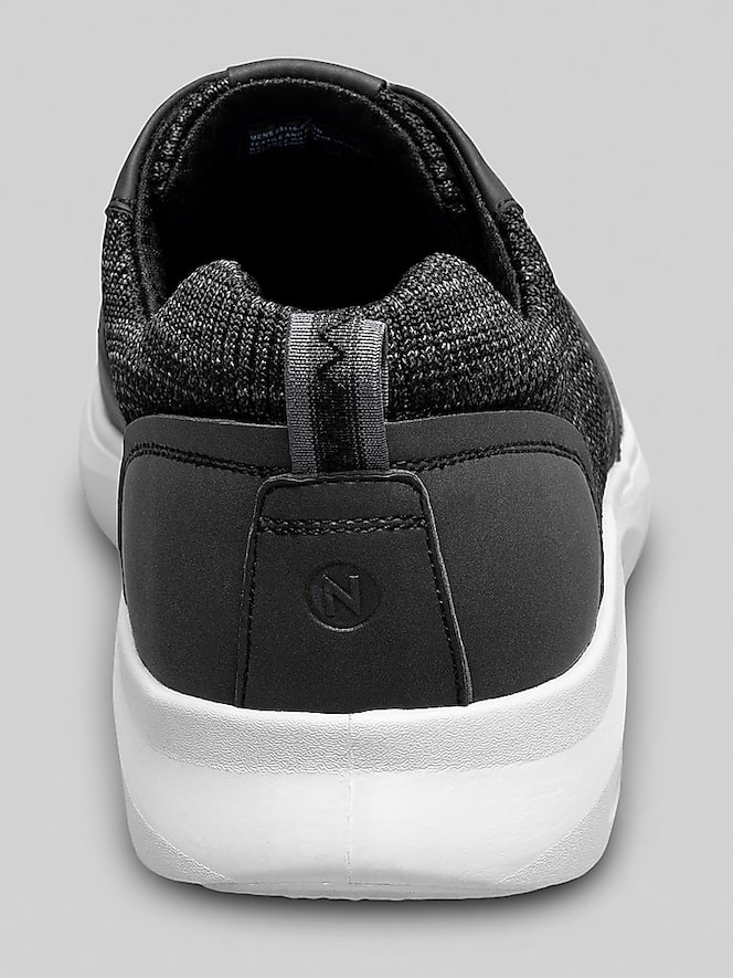 Nunn Bush Ponte Knit Moc Toe U-Balance Lace-Up Sneakers