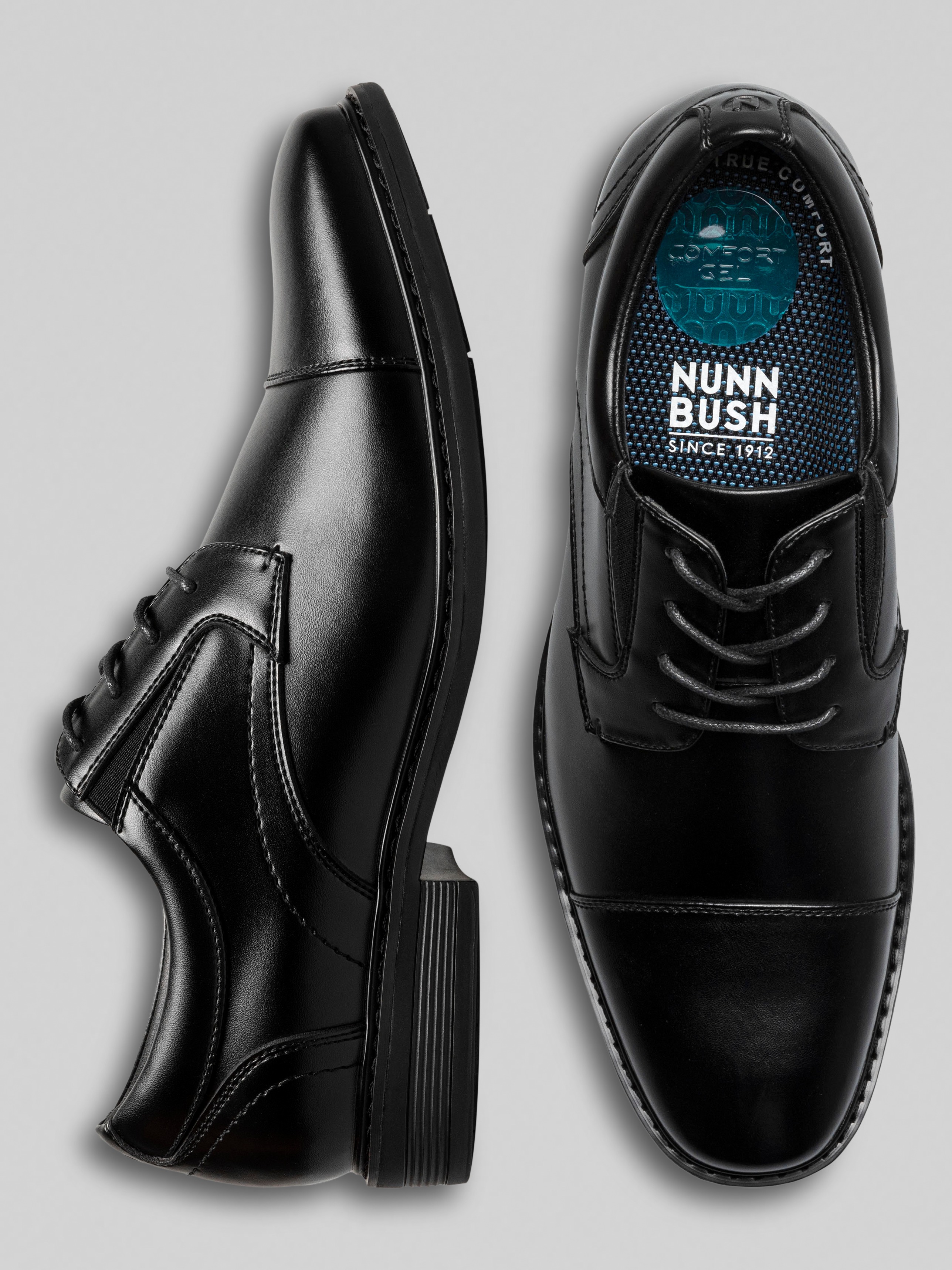 Stark Leather Cap Toe Oxfords