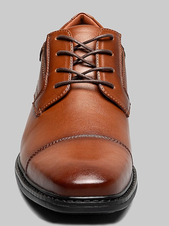 Nunn Bush Stark Leather Cap Toe Oxfords