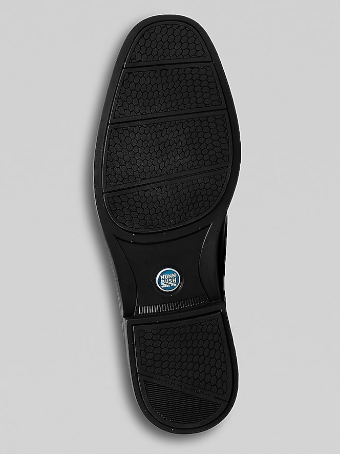 Nunn Bush Stark Leather Moc Toe Slip-On Shoes