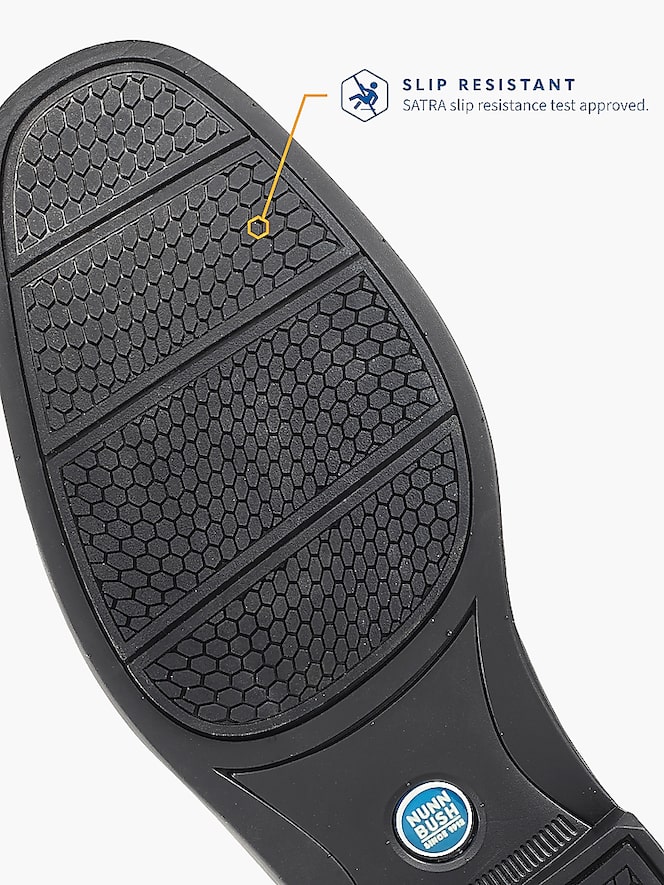 Nunn Bush Stark Leather Moc Toe Slip-On Shoes