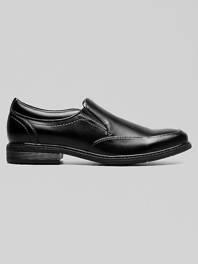 Nunn Bush Stark Leather Moc Toe Slip-On Shoes