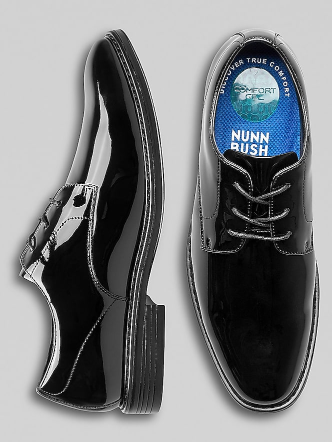 Nunn Bush Centro Formal Flex Plain Toe Oxfords
