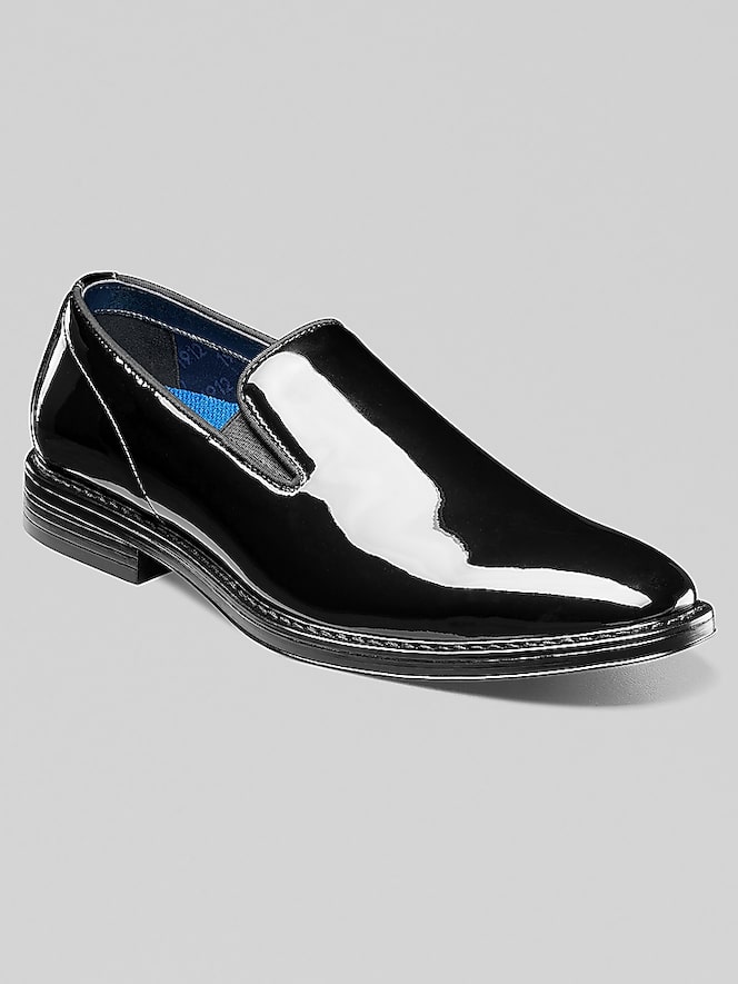 Nunn Bush Centro Formal Flex Plain Toe Slip-On Dress Shoes