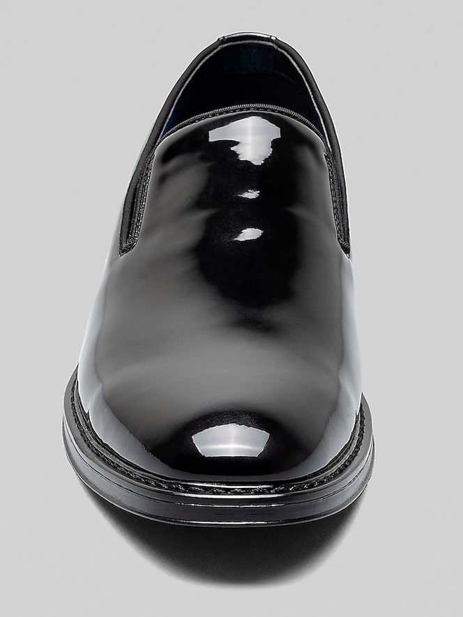 Nunn Bush Centro Formal Flex Plain Toe Slip-On Dress Shoes