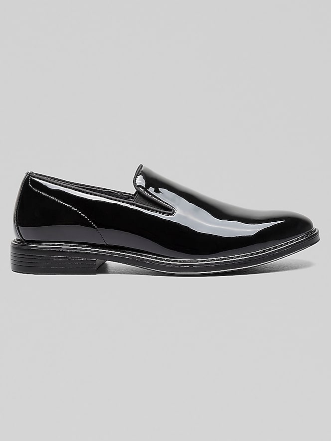 Nunn Bush Centro Formal Flex Plain Toe Slip-On Dress Shoes