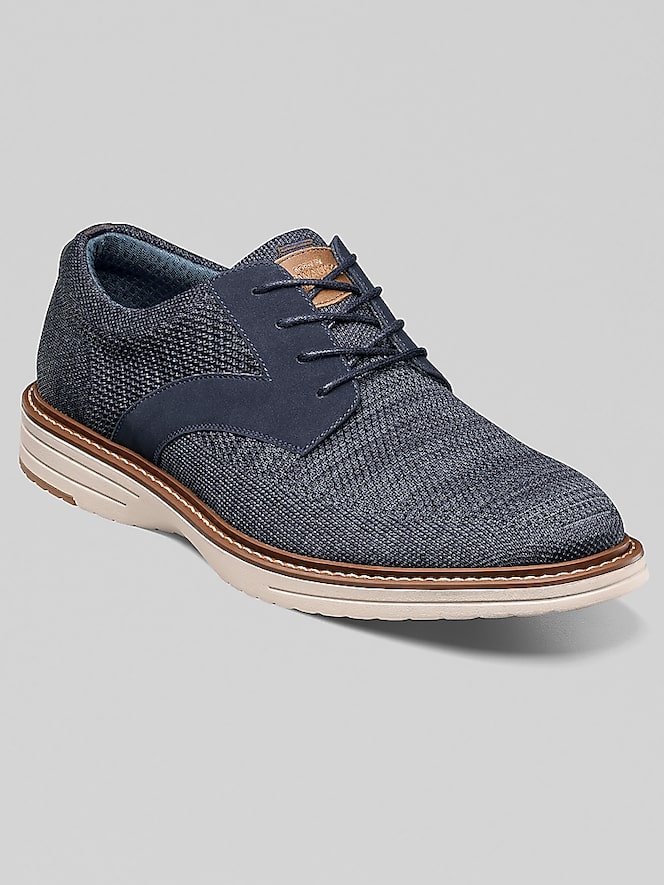 Nunn Bush Griff Knit Plain Toe Oxfords