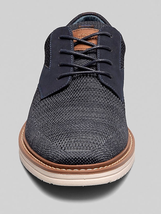 Nunn Bush Griff Knit Plain Toe Oxfords