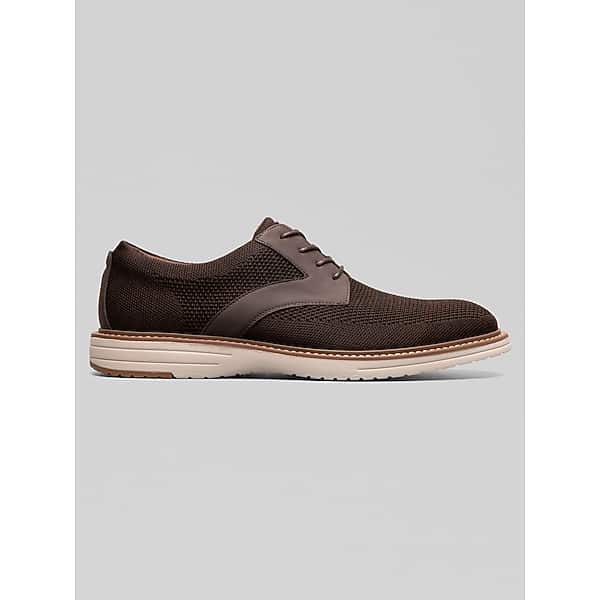 Nunn Bush Men's Griff Knit Plain Toe Oxfords Brown - Size: 13 D-Width