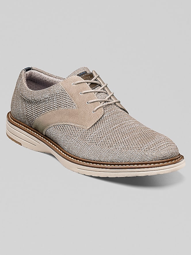 Nunn Bush Griff Knit Plain Toe Oxfords