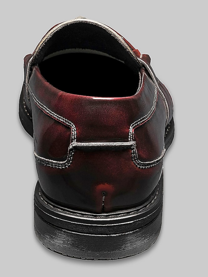 Nunn Bush Keaton Leather Moc Toe Tassel Slip-On Shoes