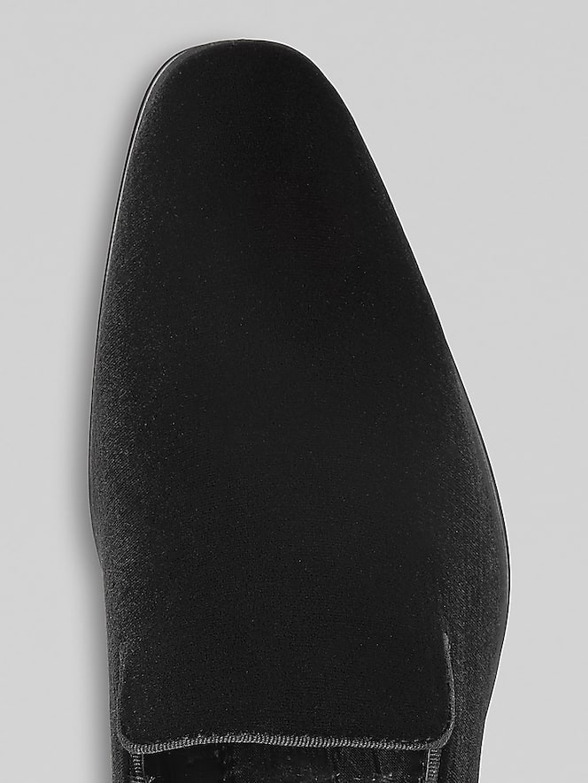 Stacy Adams Savian Plain Toe Velour Formal Loafers