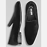 Stacy Adams Savian Plain Toe Velour Formal Loafers