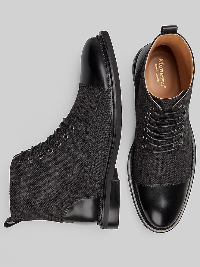 Moretti Alexander Cap Toe Boots