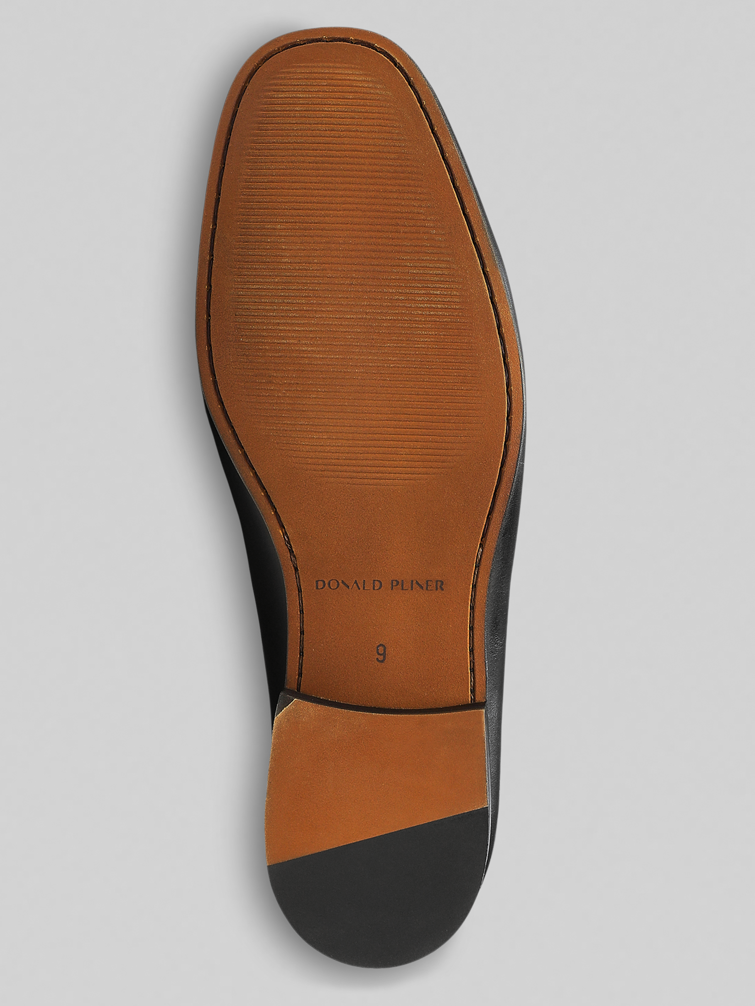 Bit Toe Leather Loafers