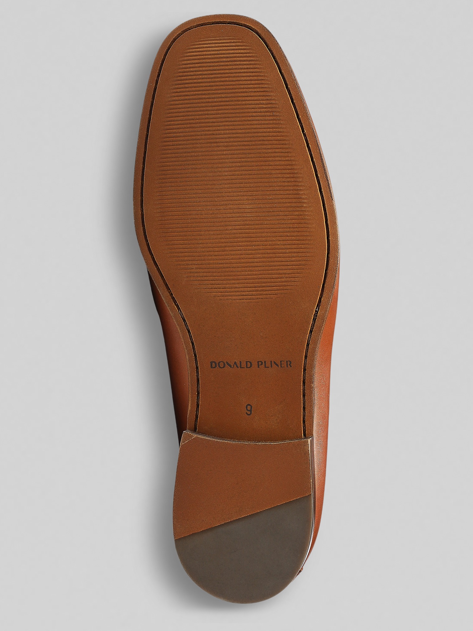 Bit Toe Leather Loafers