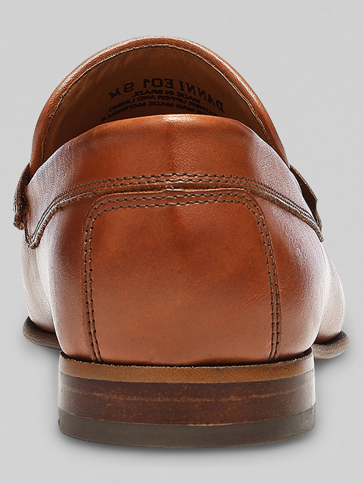 Bit Toe Leather Loafers