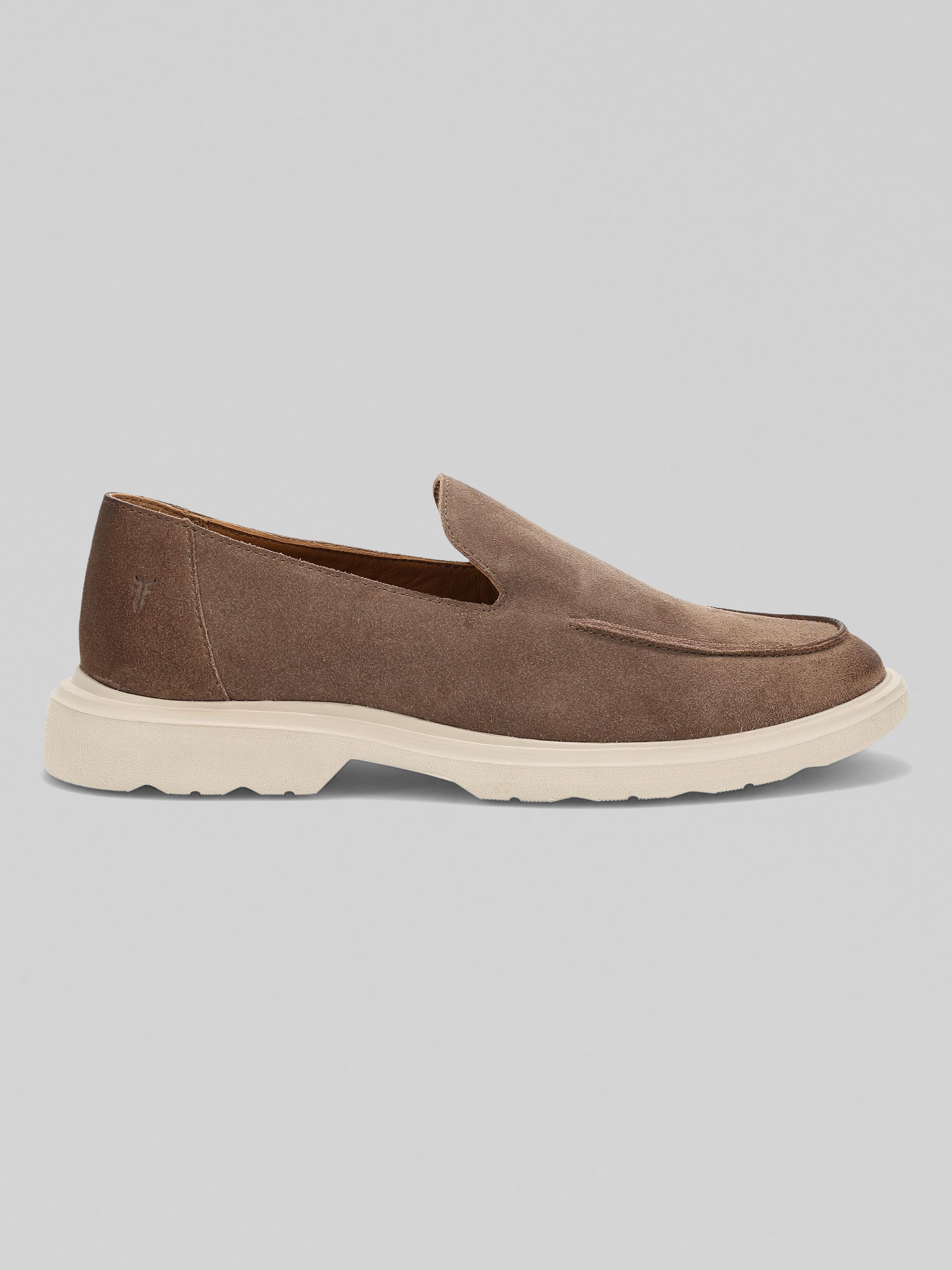 Frye Suede Loafers Amazon.com | Frye Womens Kenzie Moc Stitch Flat Almond 10  main image 2