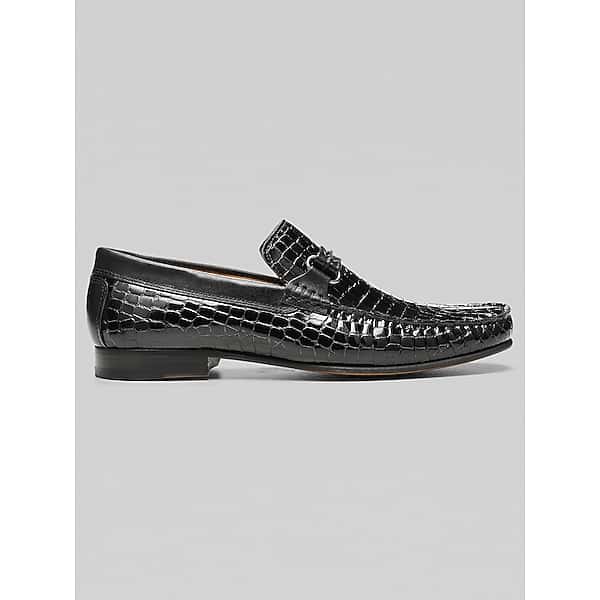 Donald Pliner Men's Donnie Bit Loafers Black - Size: 12 D-Width TMW432X20402