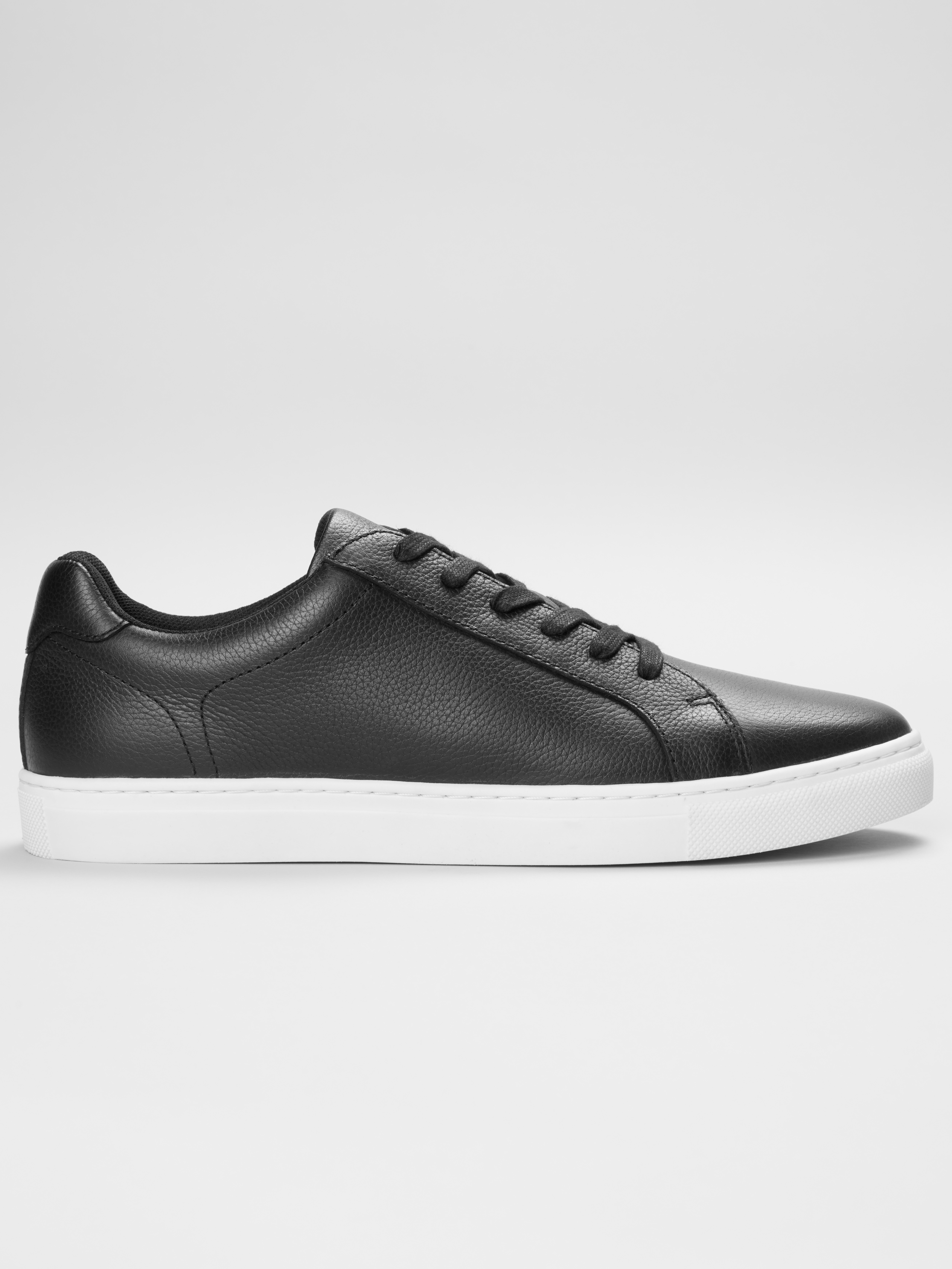 black leather dress sneakers The Oxford Sneaker