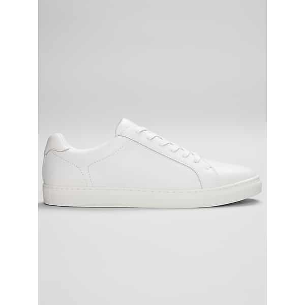 Awearness Kenneth Cole Men's Pebble Grain Sneakers White - Size: 8 D-Width