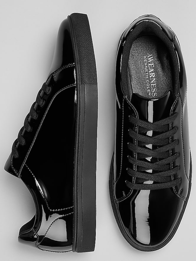 Awearness Kenneth Cole Patent Leather Sneakers