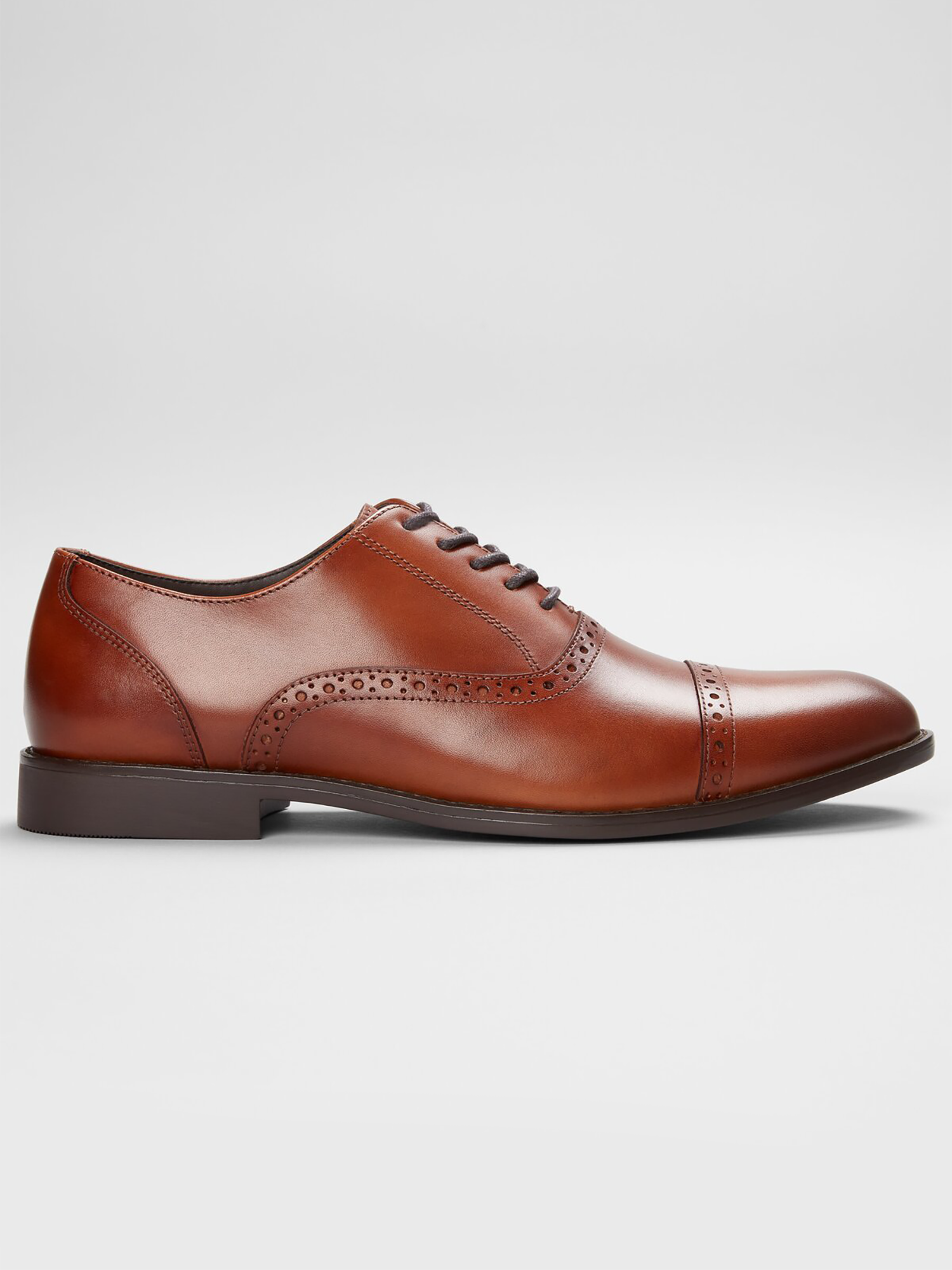 Joseph Abboud Cap Toe Dress Oxfords, Tan | Dress Shoes 