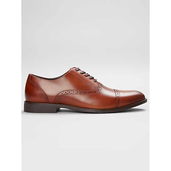 Joseph Abboud Men's Cap Toe Dress Oxfords Tan - Size: 7 D-Width