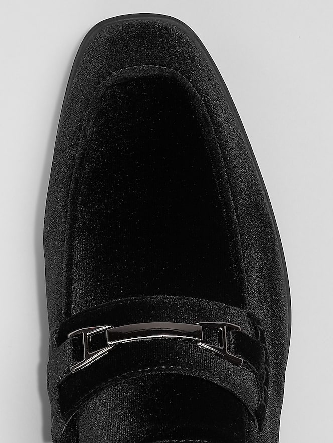 Pronto Uomo Velvet Bit Slip On Shoe