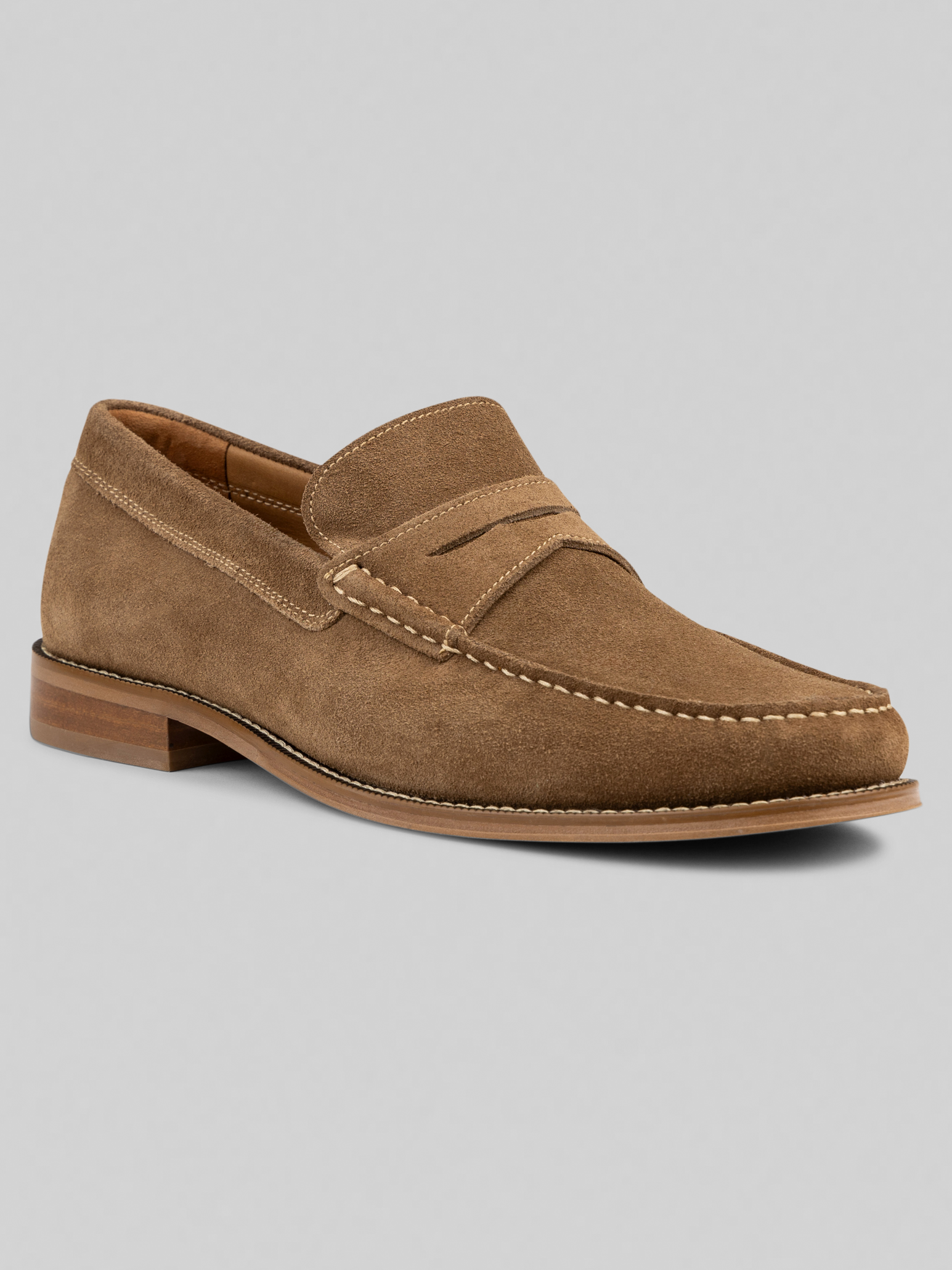 Miles Suede Penny Loafers