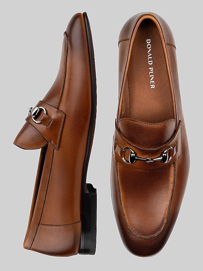 Donald Pliner Ted Moc Toe Bit Loafers