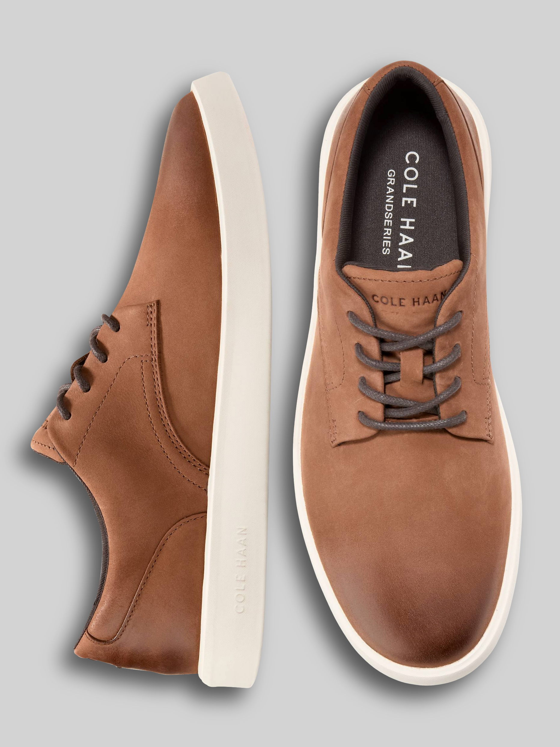 Grand Crosscourt Daily Plain Toe Lace-Up Sneakers