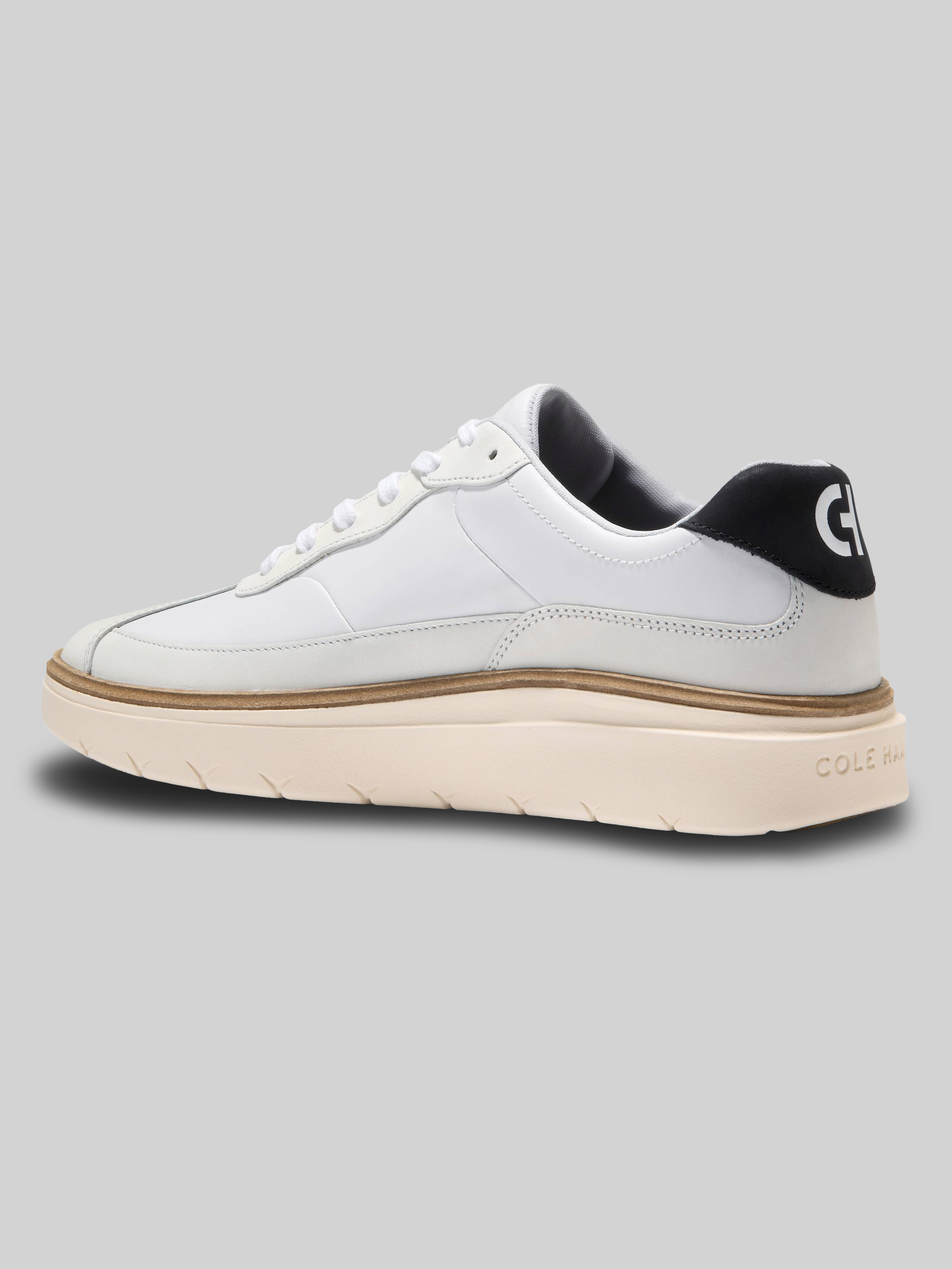 GrandPro FeatherArc Bike Toe Lace-Up Sneakers