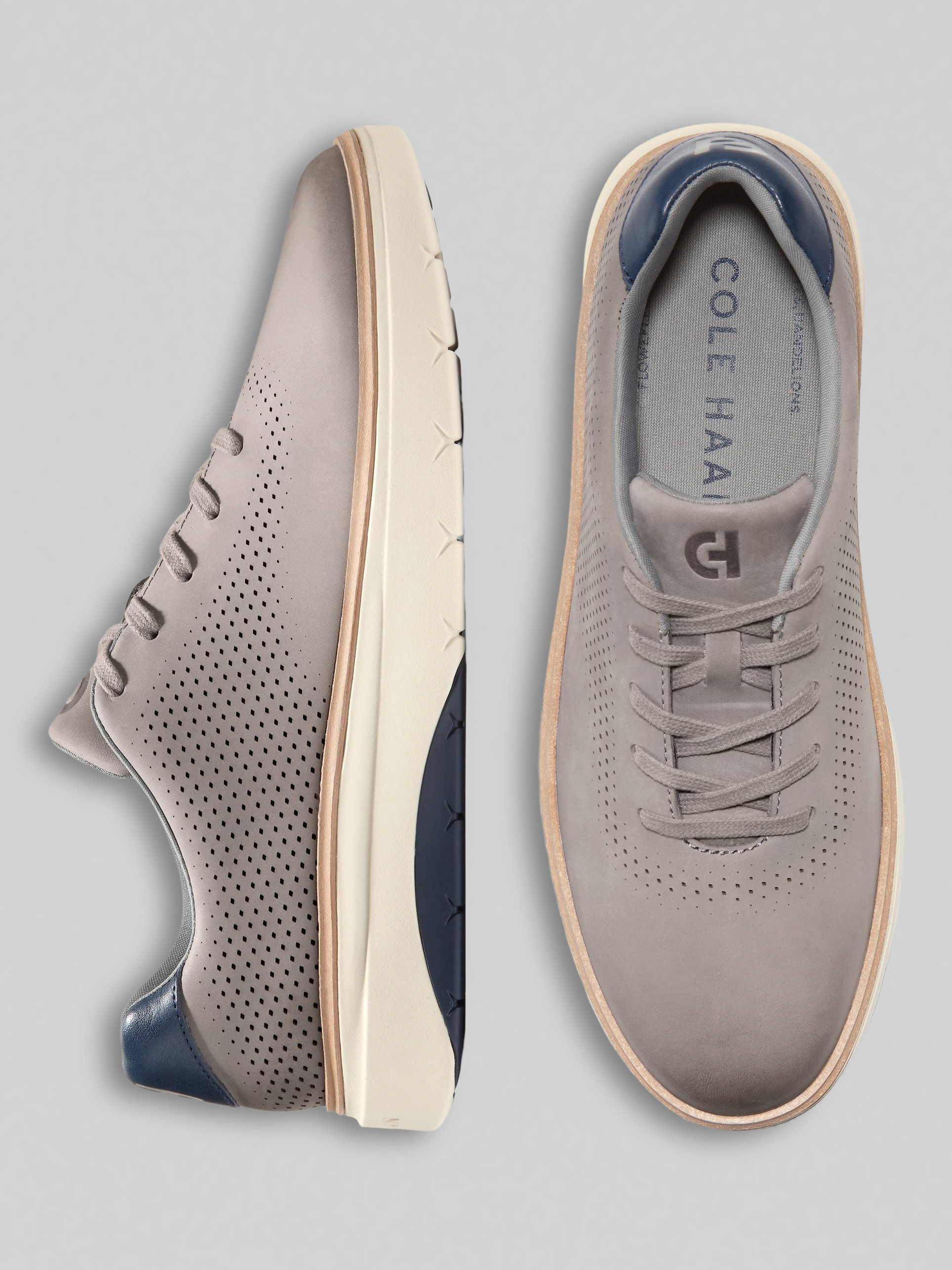 GrandPro FeatherArc Laser Lace-Up Sneakers