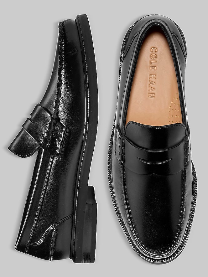 Cole Haan Pinch Prep Leather Penny Loafers